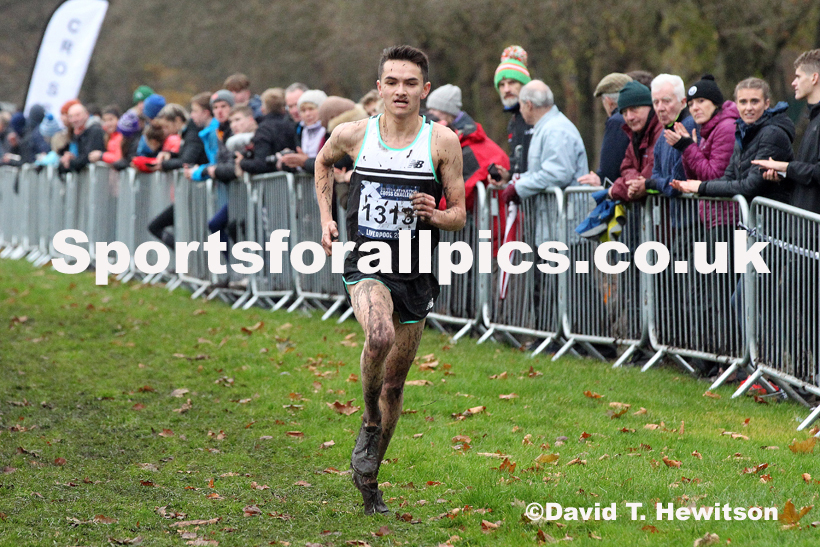 Senior and under-23 men, 2019 European Cross Country Trials and British Cross Challenge, Sefton Park, Liverpool.  Photo: David T. Hewitson/Sports for All Pics